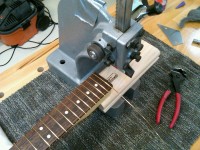 tele refret Ramsey Strings Guitar repair